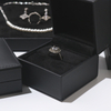 Black Leather Jewelry Box