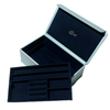PU Leather Book-shaped Jewelry Storage Box