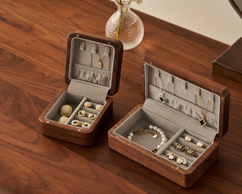 custom jewelry wooden box 