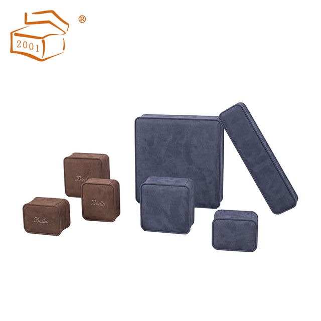 Rounded Corner Flannelette Jewellery Box