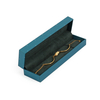 Navy Blue Flip Jewelry Box