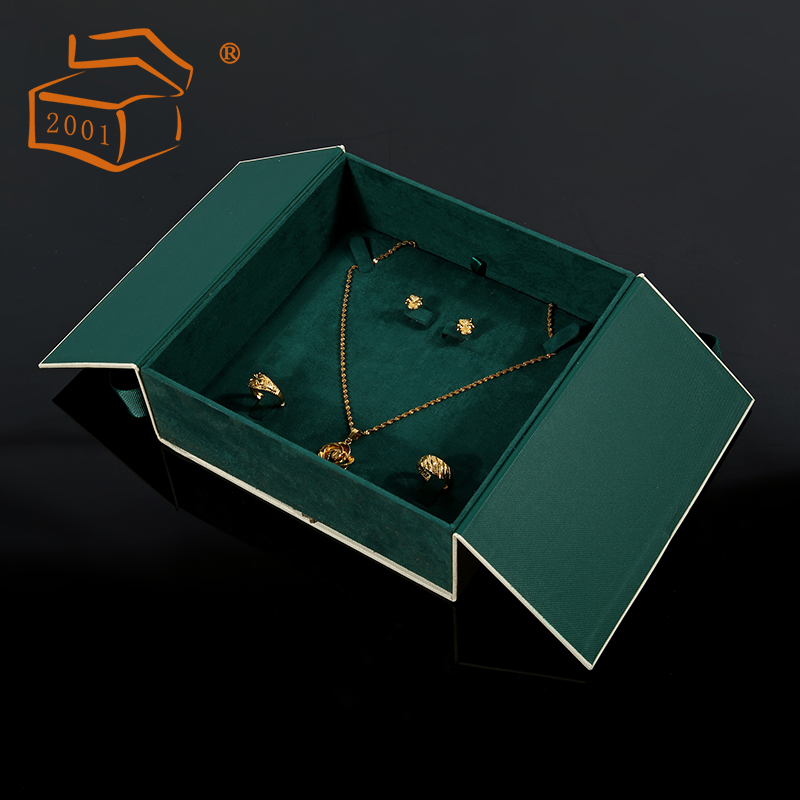 Double Door Beige Jewelry Box
