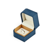Teal Microfiber Jewelry Box