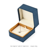 Teal Microfiber Jewelry Box