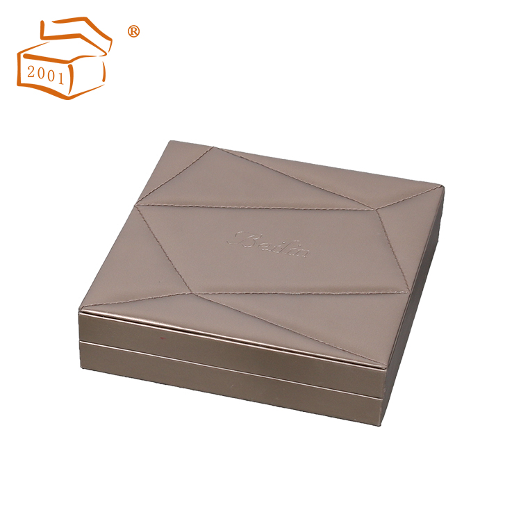 Pu Leather Clamshell Jewelry Box