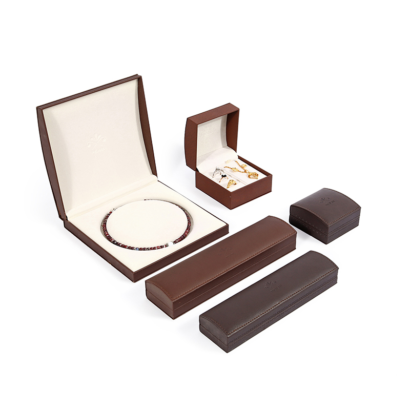 Luxurious PU arched large necklace box
