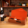 Leather Singer Wine Box