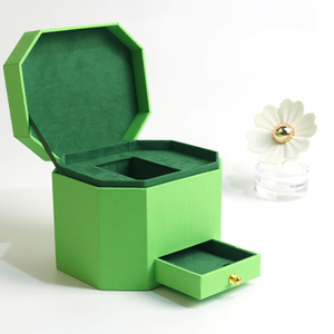 Octagonal Double Drawer Gift Box