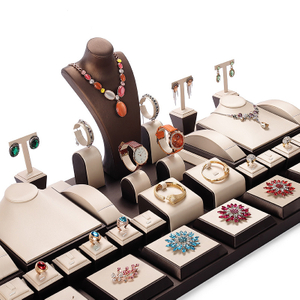 leather jewelry display