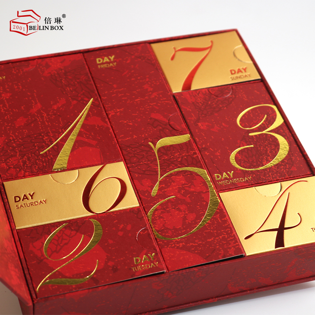 7 Day Advent Calendar Box