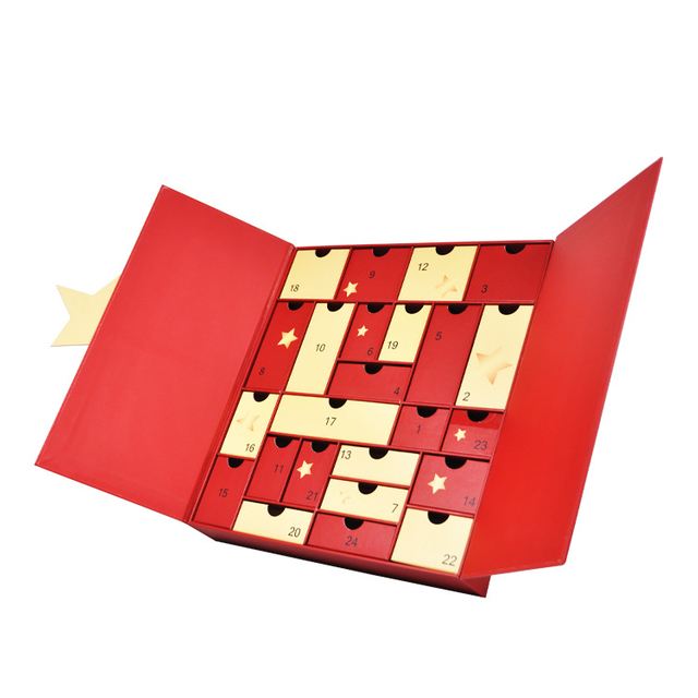 christmas calendar gift box