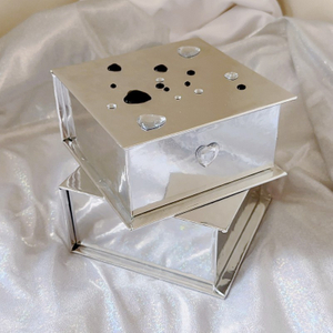 Bright Silver Gift Box