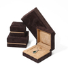 Brown Suede Jewelry Box
