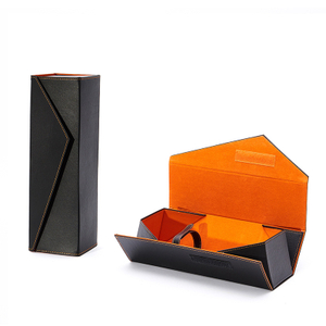 Leather Singer Wine Box
