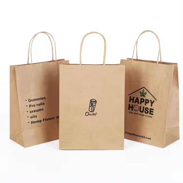 Kraft Paper Bag with Handle