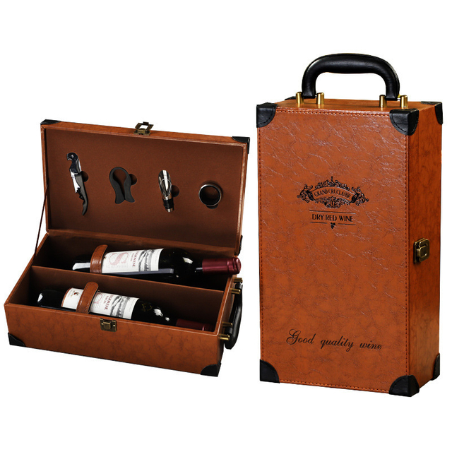 Luxury Leather Wine Box