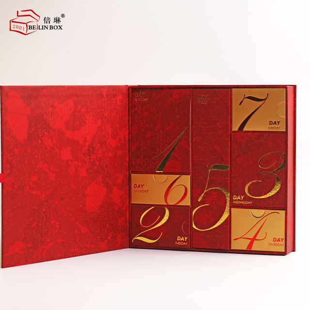 7 Day Advent Calendar Box