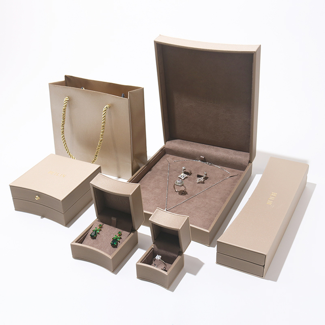 Stylish Crescent Jewelry Box