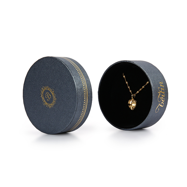 Luxurious Round Jewelry Box