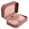 Gold Rim Octagonal Jewelry Box