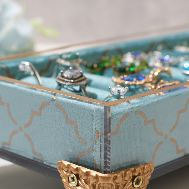 Luxury Ring And Earring Tray