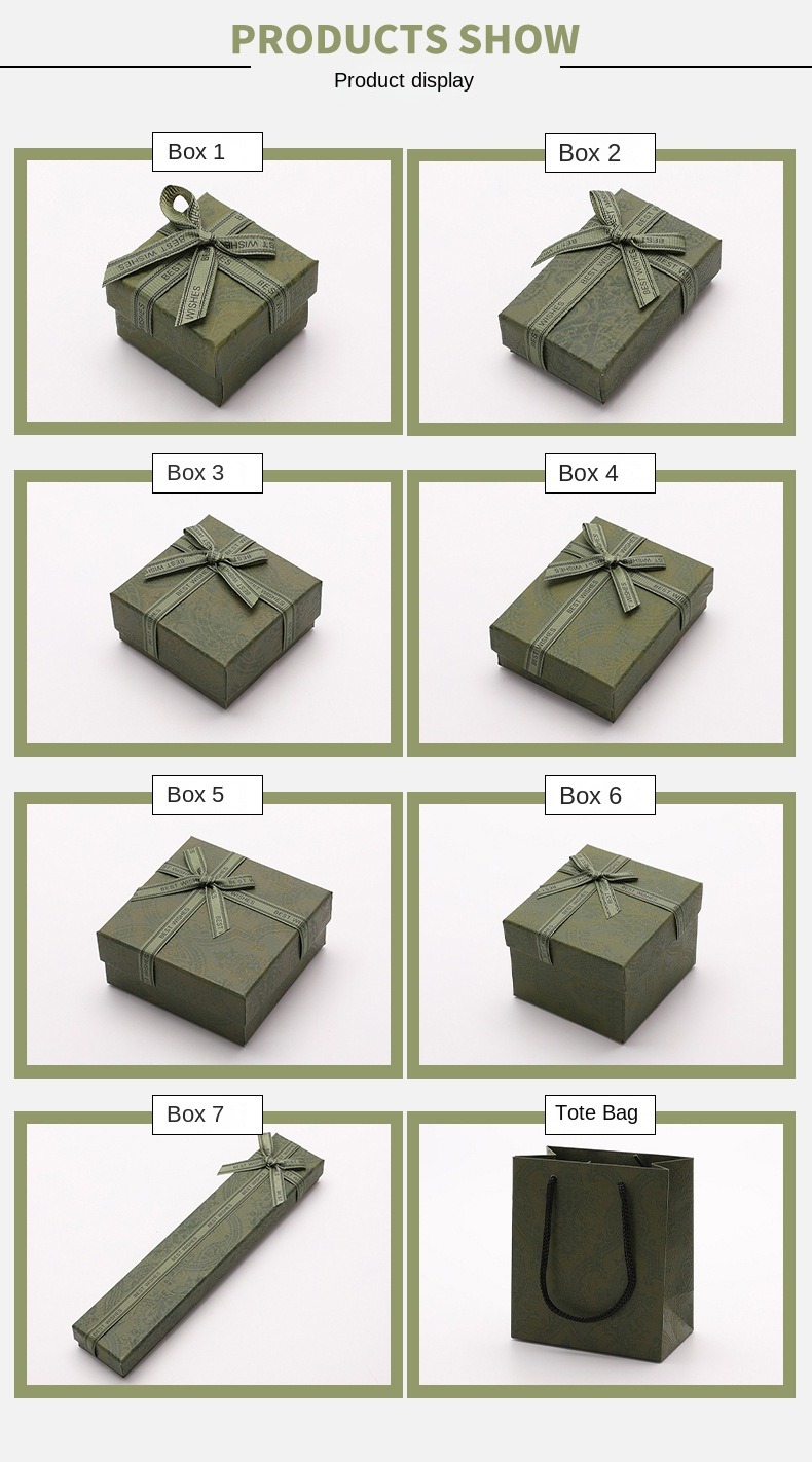 cardboard jewelry box