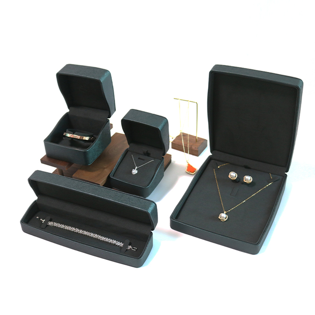 Black Luxury Leather Jewelry Box