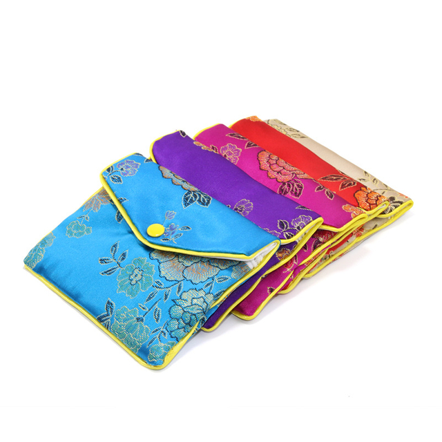 Chinese Silk Jewelry Bags