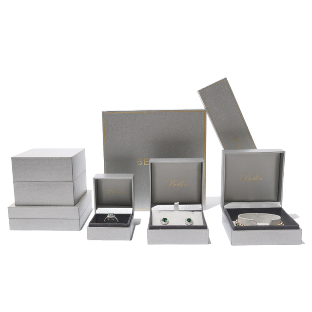Silver Grey Jewelry Box