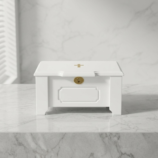 French-style Wooden Jewelry Storage Box