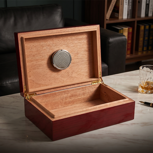 Luxury Pinewood Cigar Humidor