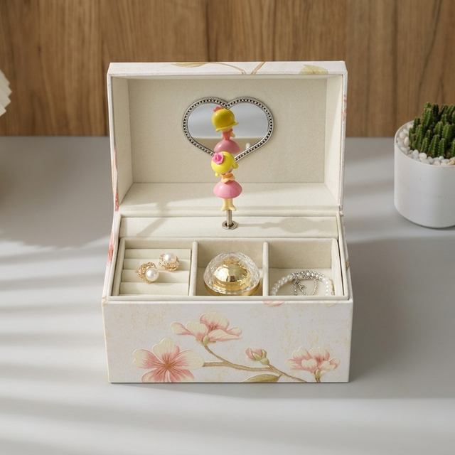 Clockwork Music Jewelry Storage Box