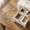 French-style Wooden Jewelry Storage Box